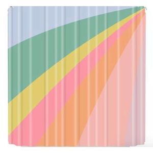 Society6 Sweet Rainbow Road Shower Curtain